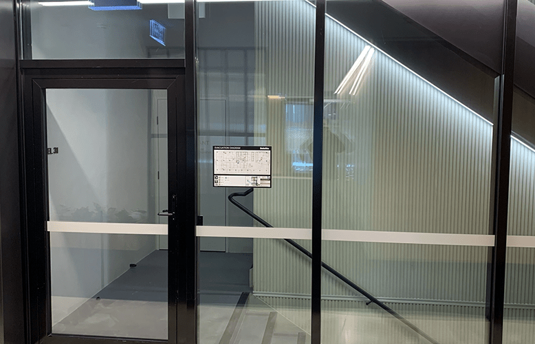 Australian made fire rated glass partitions