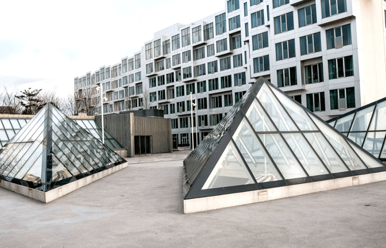 Glass skylights 